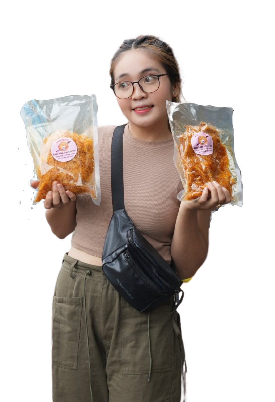 Mẫu ảnh bánh tráng trộn phượng cầu đúc