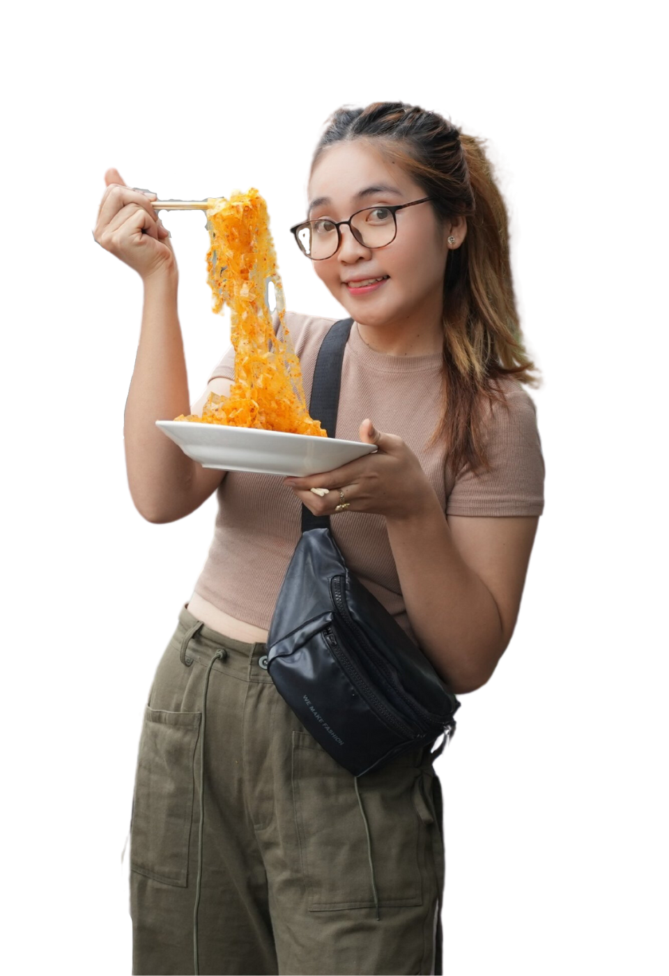 Mẫu ảnh bánh tráng trộn phượng cầu đúc